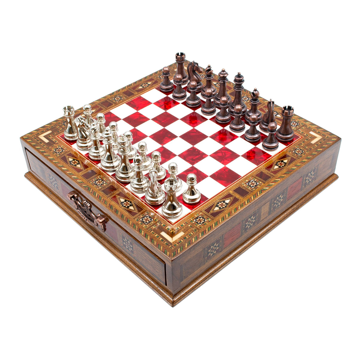 Handgefertigtes Schachspiel aus Holz – Schach spielen in Montpellier | Schachatelier